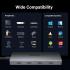 UGREEN 15651 USB C Hub 10Gbps, 4 Ports USB-C 3.2 HUB, High Speed USB-C Multiport Splitter for MacBook Pro, iMac, iPad Pro, iPhone 15/15 Pro, Galaxy S23, and More
